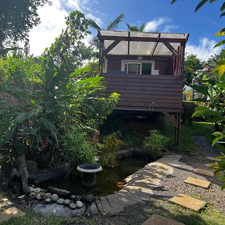 L'escapade créole Bungalow Bananier jacuzzi privatif Saint-Joseph Extérieur photo