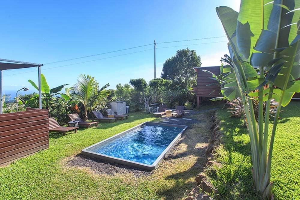 L'escapade créole Bungalow Bananier jacuzzi privatif Saint-Joseph Extérieur photo